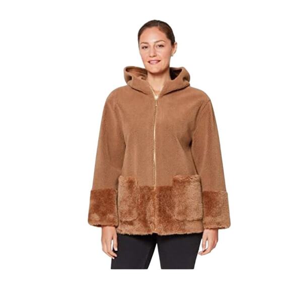 Koolaburra by Ugg Women's Long-Sleeve Hooded Outerwear Fleece Jacket - Picture 5 of 16